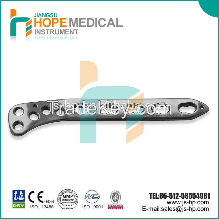 Orthopedic implant proximal lateral tibial locking compression plates, titanum with low price