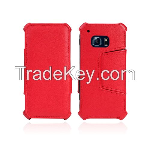 Good quality mobile phone case for samsung galaxy s6 flip cover