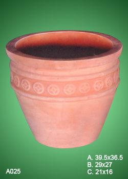 Terracota pottery