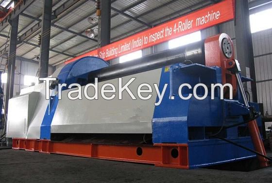 3rollers plate bending machine metal bellow forming machine