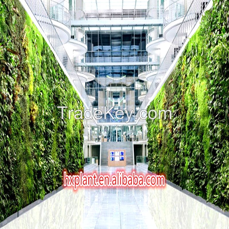 Wholesale Cheap HQ plastic artificial plant for garden vertical green