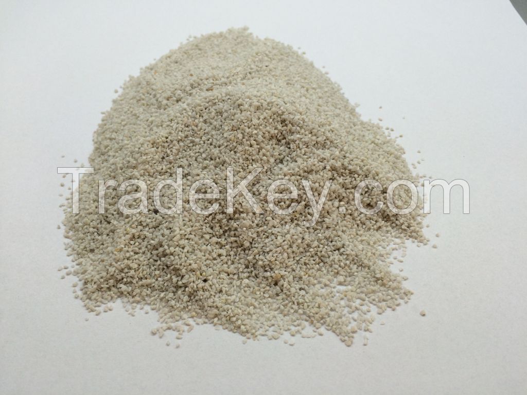 Very low coefficient of thermal expansion quartz sand for sale