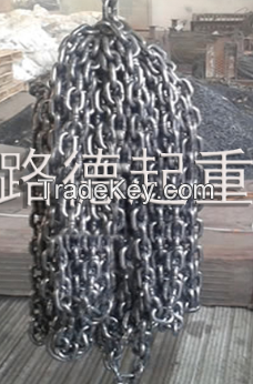 16MM BLACK EN818 g80 weld long link chain