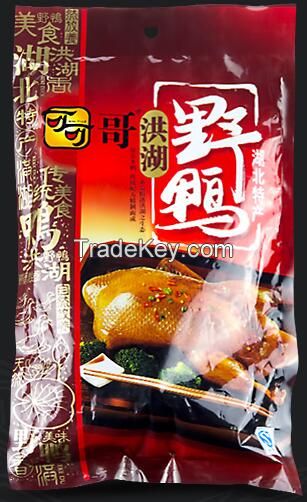 soy sauced duck  braised fish, snack food, local China food