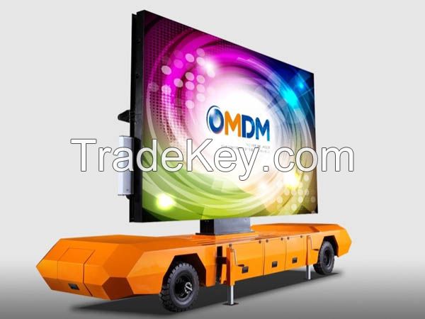 OUTDOOR ADVERTISING MOBILE LED TRAILER EF16