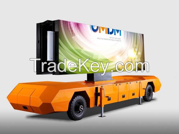 OUTDOOR ADVERTISING MOBILE LED TRAILER EF16