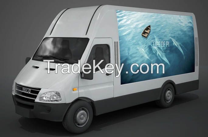 OUTDOOR ADVERTISING MOBILE LED TRUCK IVECO