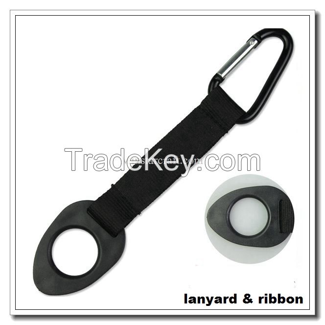 carabiner key holder with short lanyard from Shenzhen Minstar craft factory