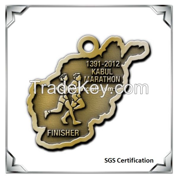 Promotional gift antique sport medal from Shenzhen Minstar Craft factory