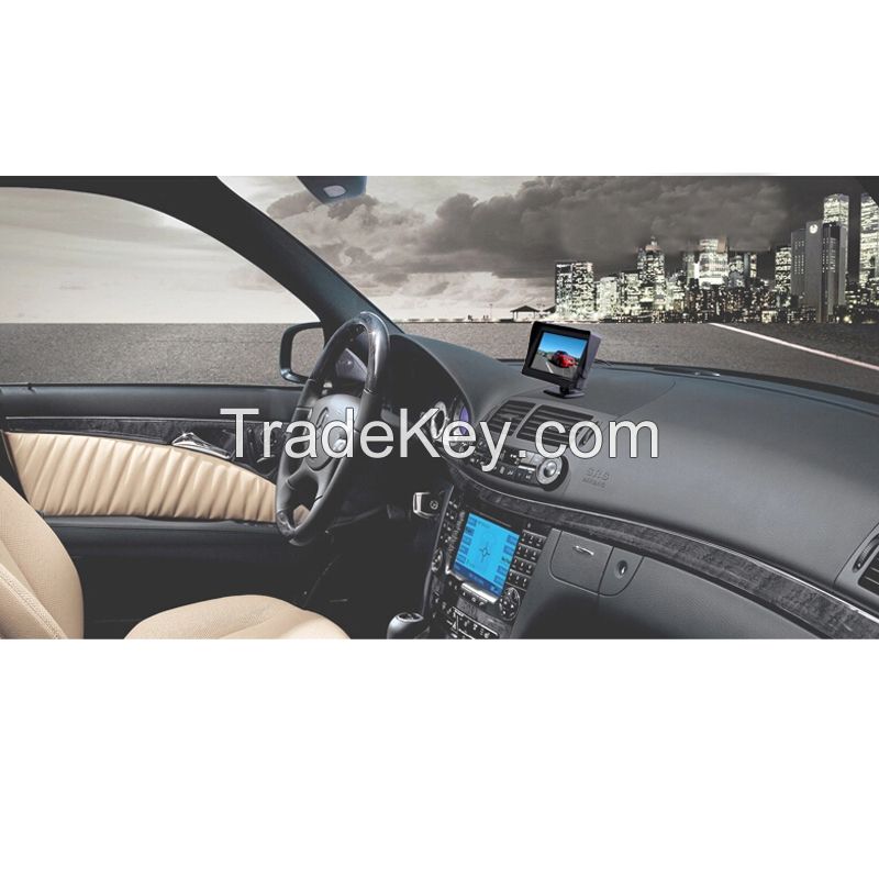 4.3 inch Color TFT LCD Mini Car Rear View Monitor Parking Rearview Mon