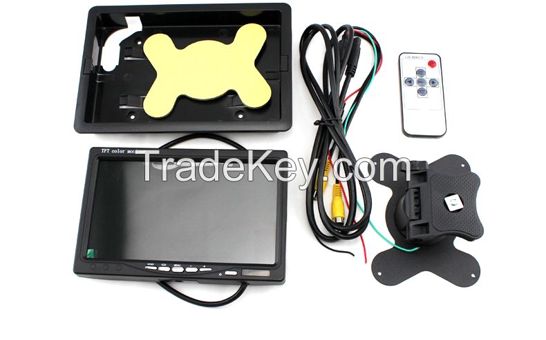 7" LCD Car Monitor Color TFT Car Parking Rear view Monitor