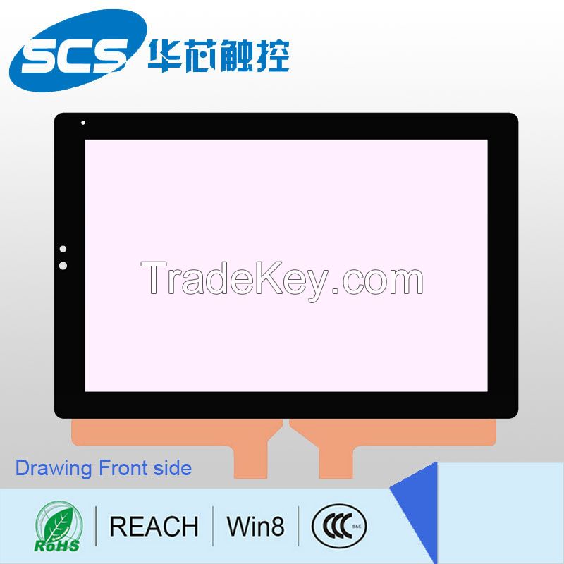 10.1 inch OGS projected-capacitive touch screen 