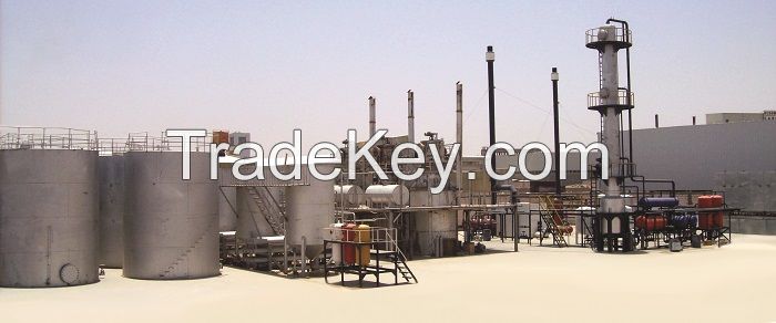 USED WASTE MINERAL OIL RECYCLING PLANT