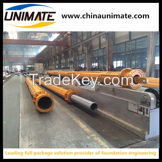 Unimate Rotary Drilling rig tools interlocking kelly bar friction kelly bar combine kelly bar for all types drill rigs