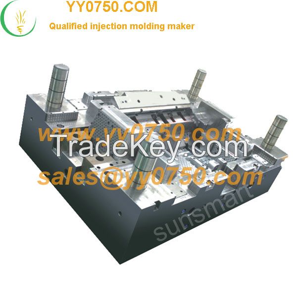 Air conditioner underpan injection moulding