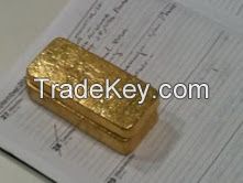 Gold nuggets,Gold bars and gold dust on sale 