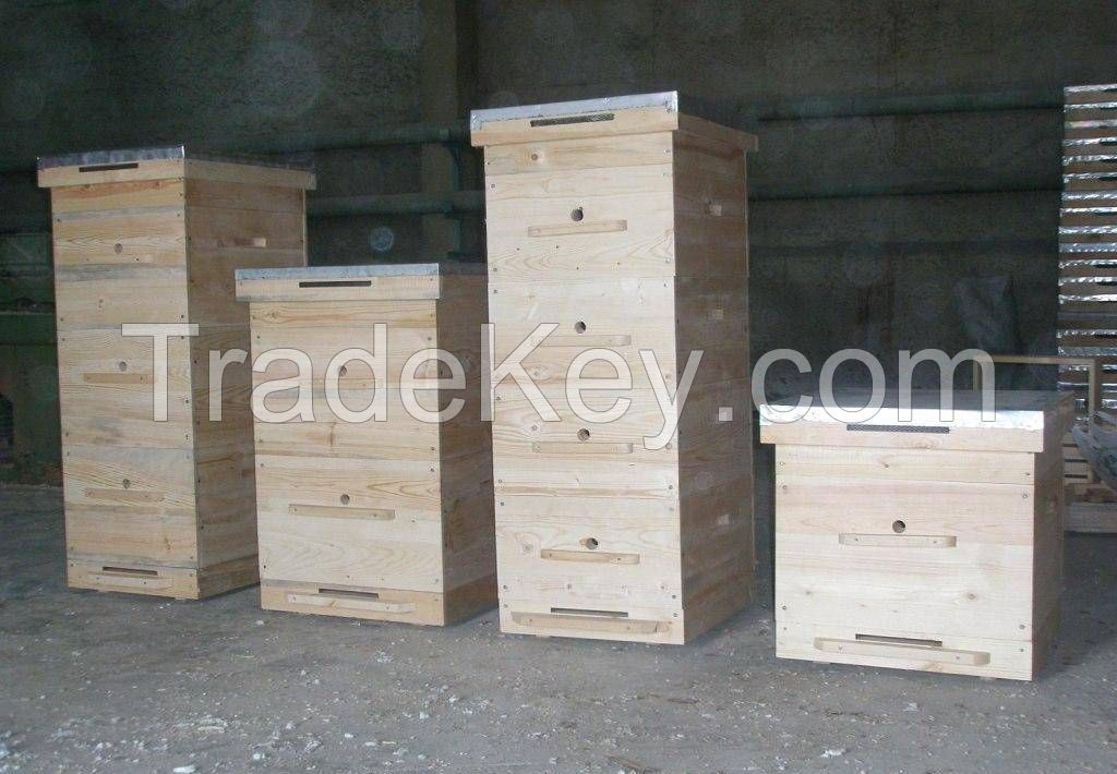 Hives, beekeeping equipment, production of bee hives