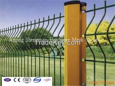 3D Welded Fence// Triangle Bends Fencing//PVC coated Triangle Protection Fence