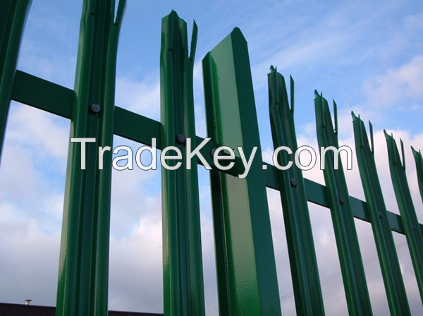 High Quality Palisade Fence / New Design Outdoor Palisade Fence on sale
