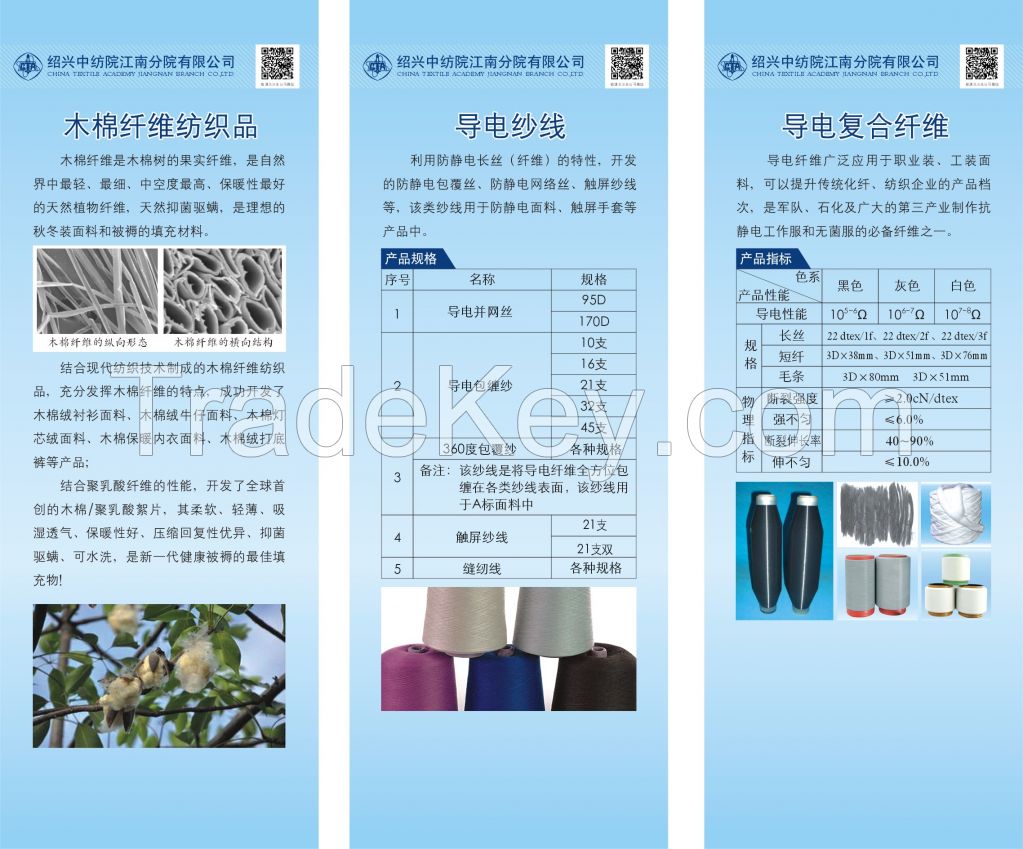 conductive fiber, antistatic fabric