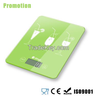 digital food scale LCD 5kg touch control promotion