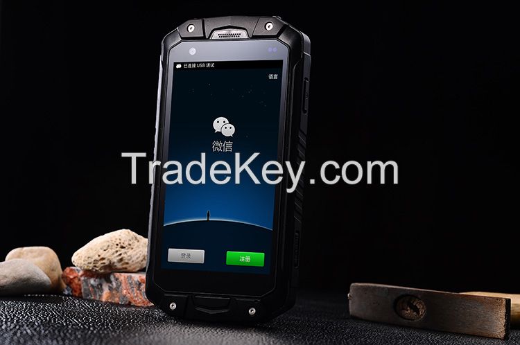 4.5 inch IP67 NFC Rugged phone with android 4.4