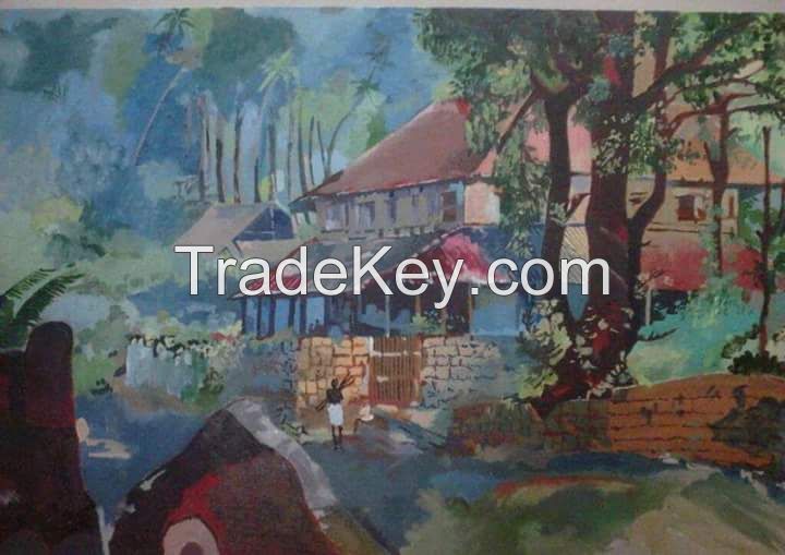 High Quality Handmade Paintings - Old Art at best rate