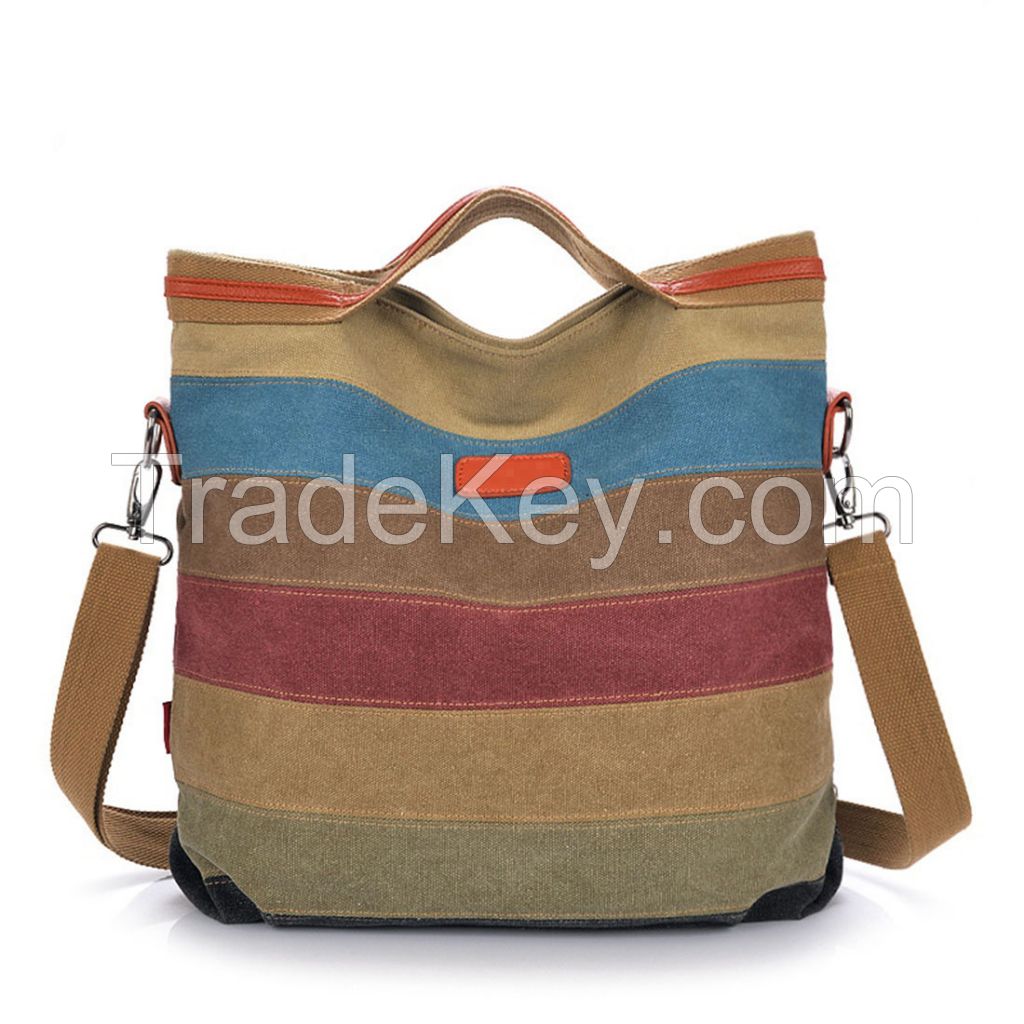 Canvas Bag New Fashion Bag,ladies Shoulder Bag,joint Style Hand Bag