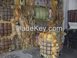 High Quality Packing Foam Scrap / PU Foam Scrap /Old Waste Foam Scrap