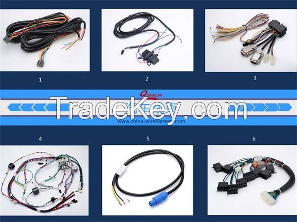 Auto wire harness,cable assembly,Terminal connector