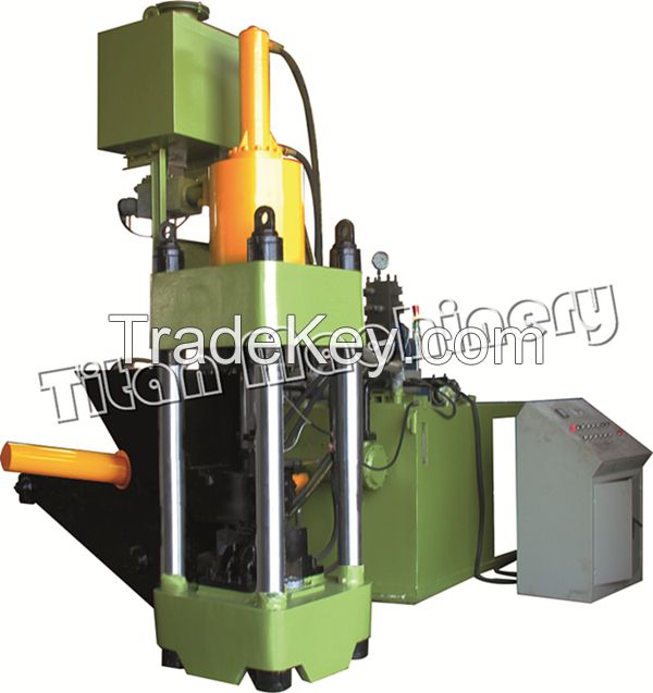 Hydraulic briquetting press