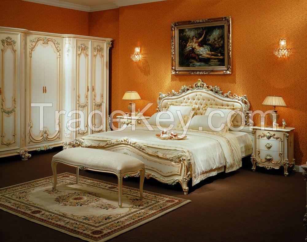 French style Bedroom sets, dresser, wardrobe