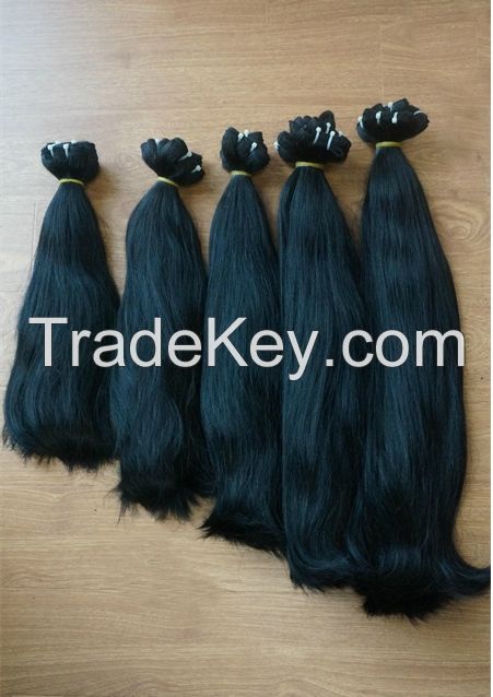 Vietnamese best wholesale price for 100% virgin hair, human hair straight weft hair 10- 30 inches with highest quality