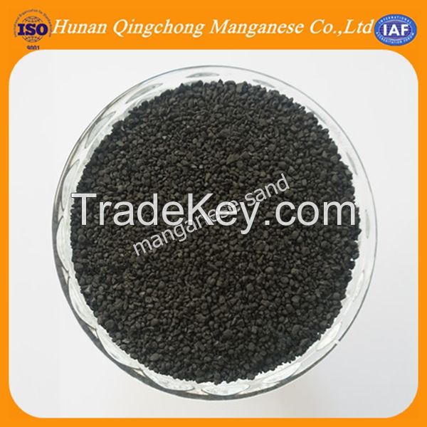 manganese dioxide granules mno2 sand for water treatment. 