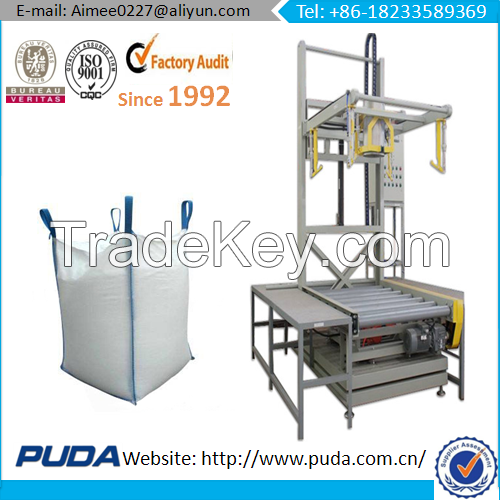 500-2000kg bulk bag sand/fertilizer/activated carbon/ wheat packing machine manufacturer