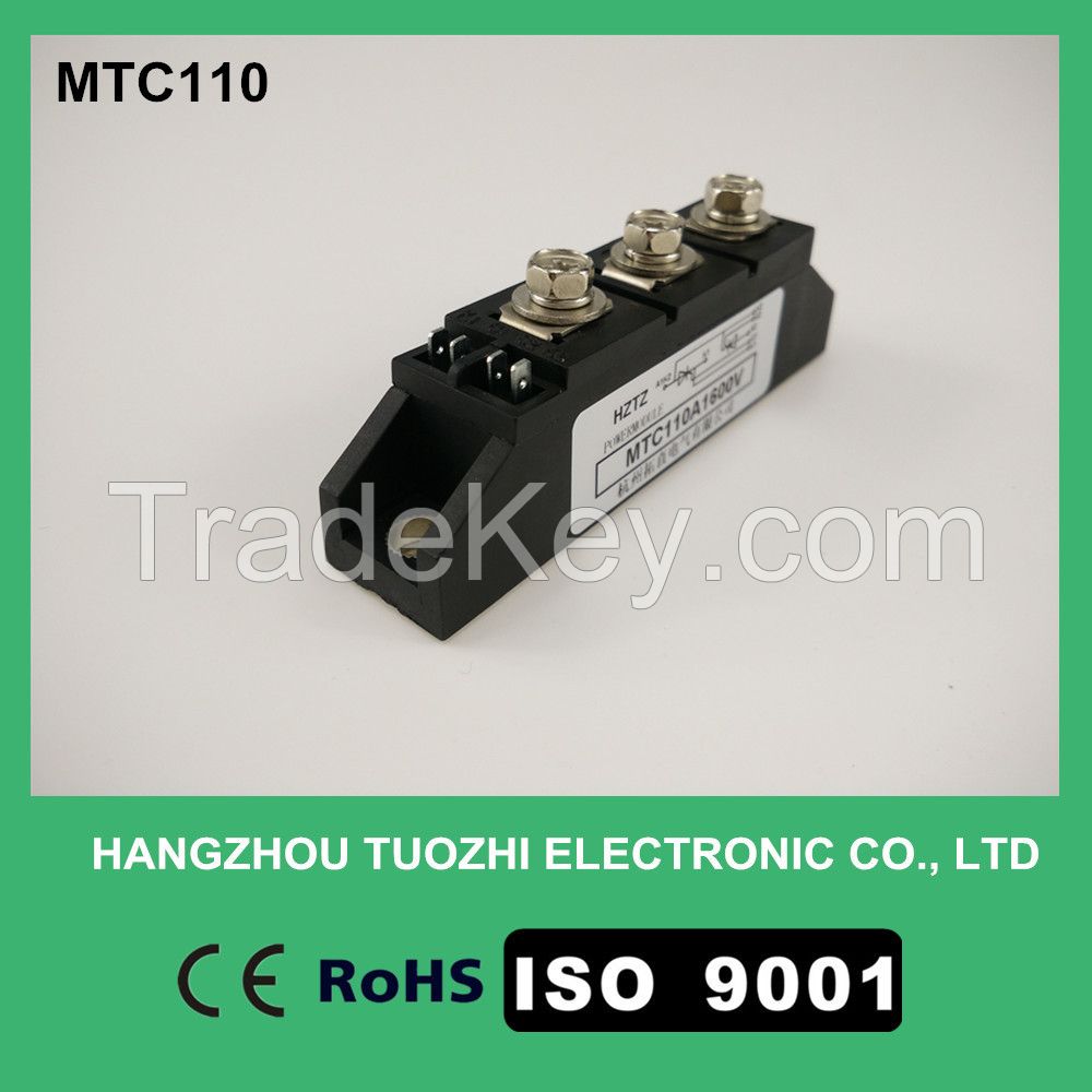 Thyristor silicon controlled module 110a 1600v MTC110-16