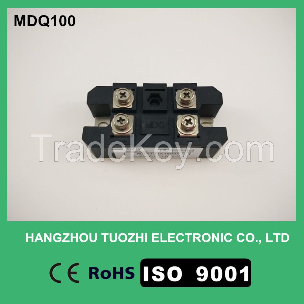 Single Phase Bridge Rectifier Module 100a 1600v Mdq100-16