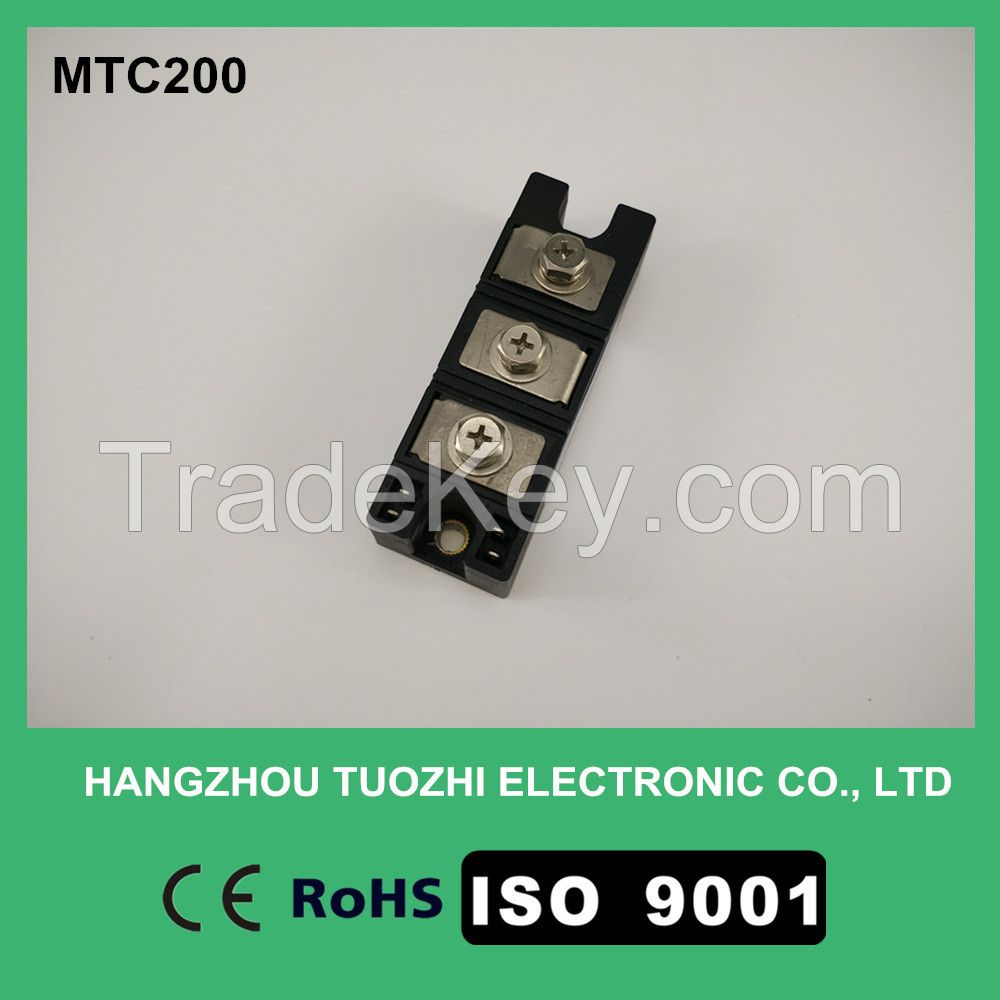 Thyristor Silicon Controlled Module 200a 1600v Mtc200-16