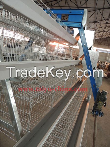 Q235 steel wire chicken cage for layers 