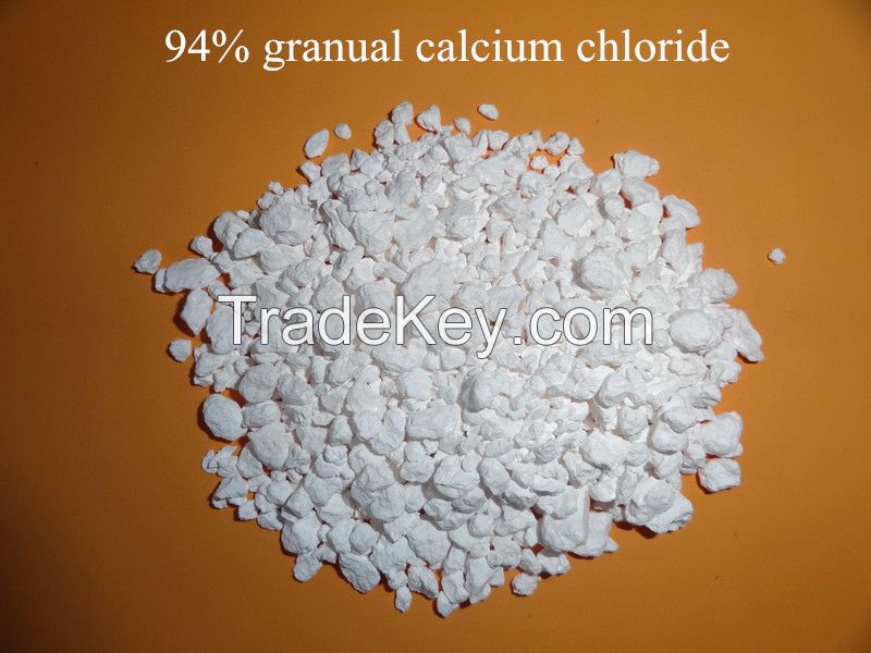 anhydrous calcium chloride  94%  graininess