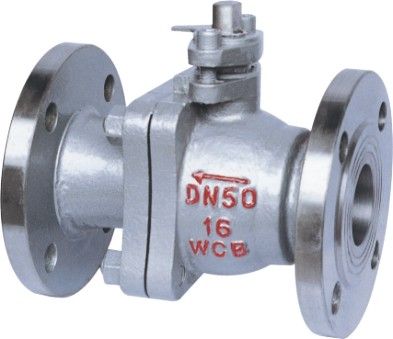 Flanged floating ball valve