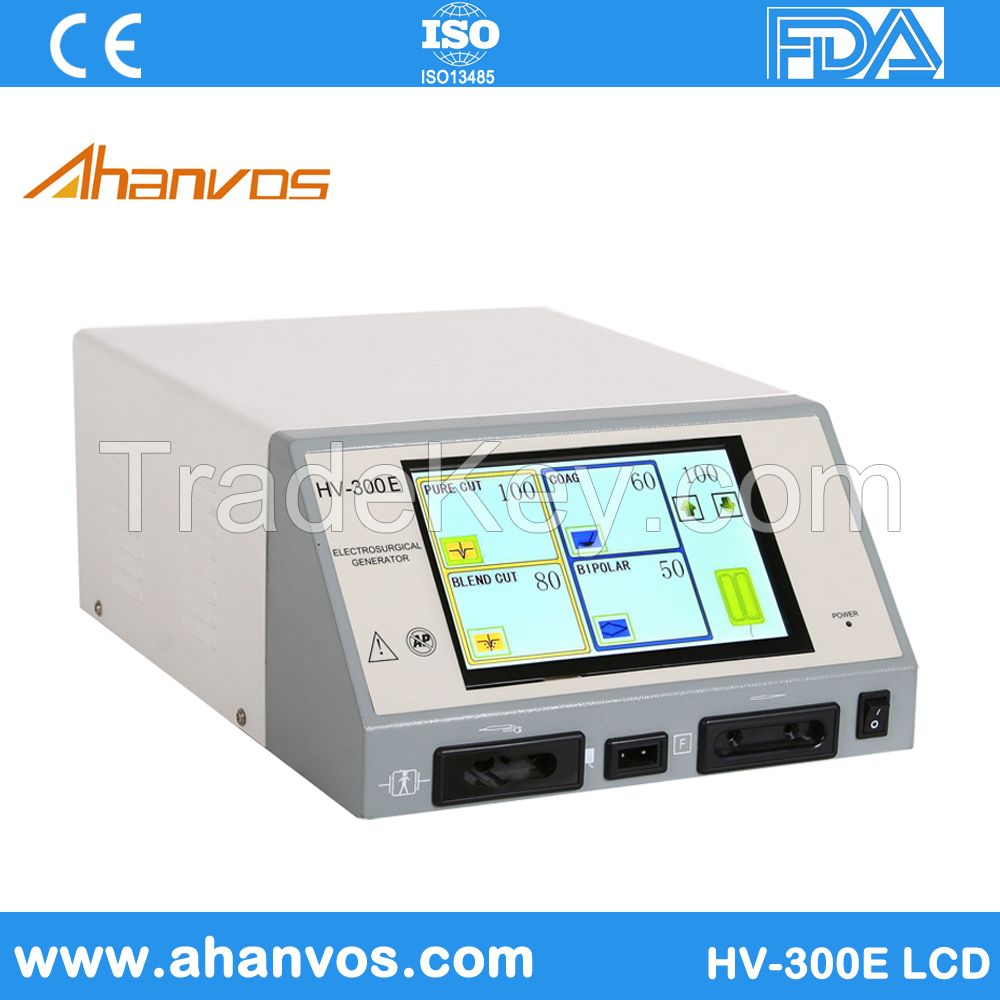 High frequency electrosurgical unit portable microdermabrasion machine HV-300E LCD