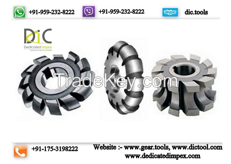 DIC CONCAVE &amp; CONVEX MILLING CUTTERS