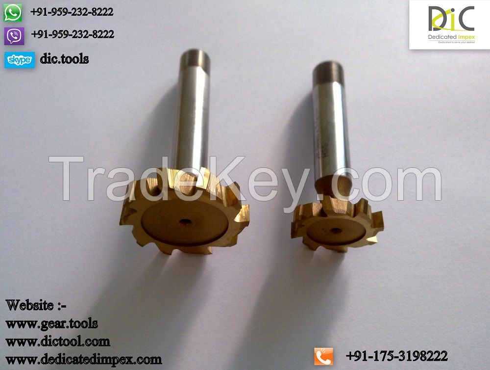 DIC SOLID CARBIDE T-SLOT CUTTERS