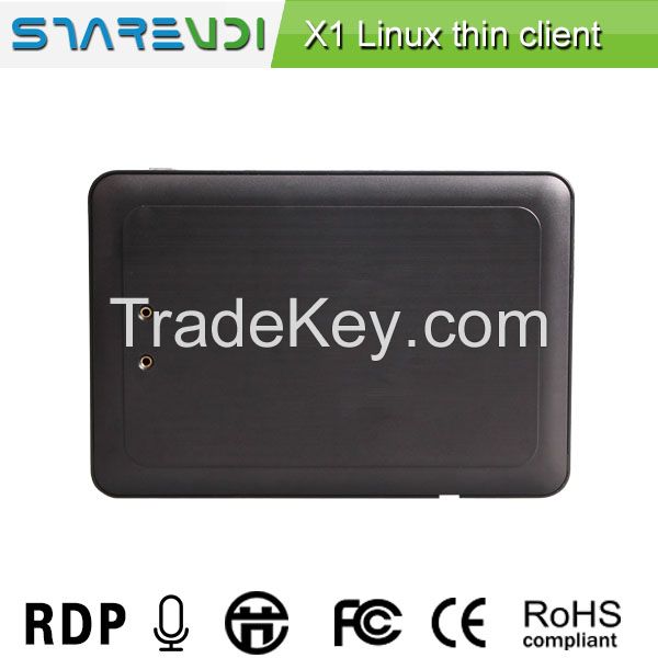 Multi-function dual core A20 all winner Fanless Thin Client X1 with RDP 7.1