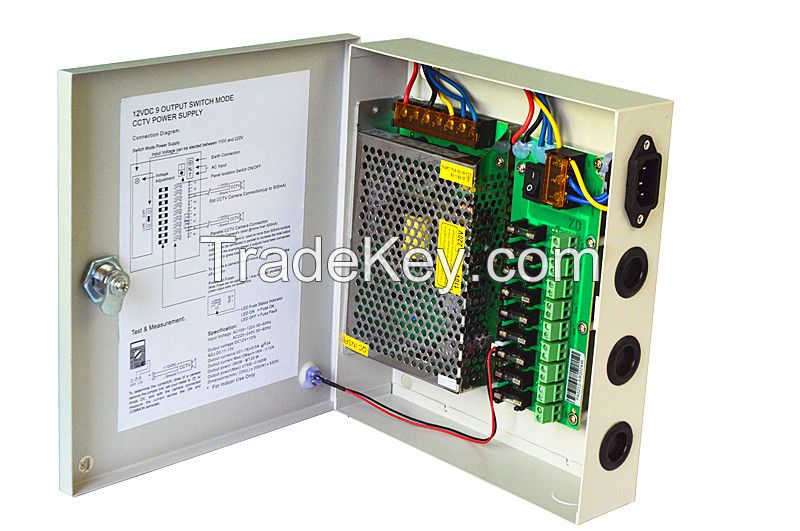 S-4308 UPS EPS switched  power supply box 9CH supplier