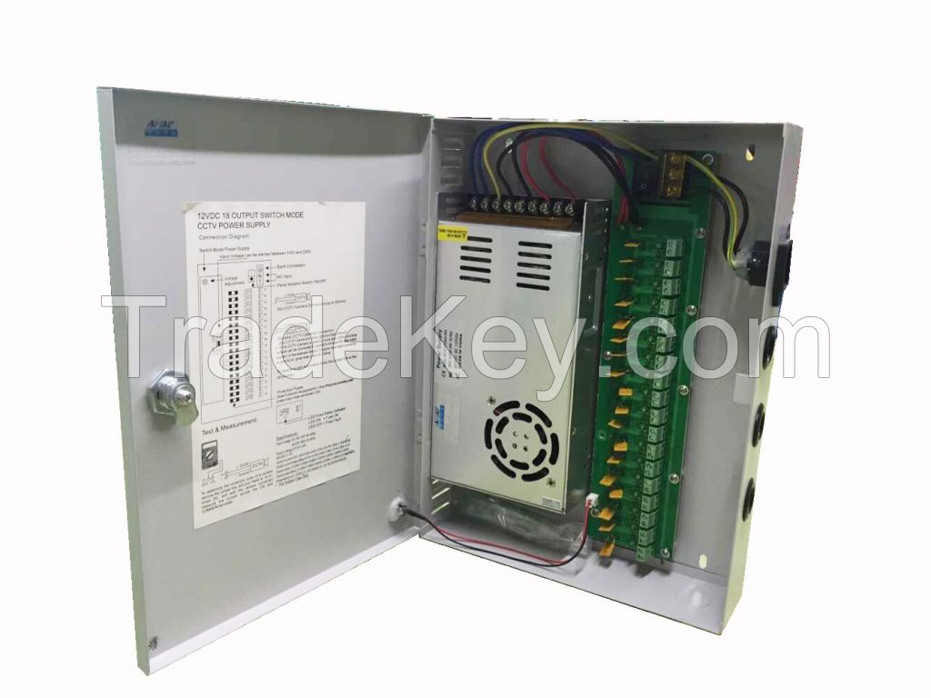 SY-360w-18CH  centralized switched  power supply box 18CH manufacturer