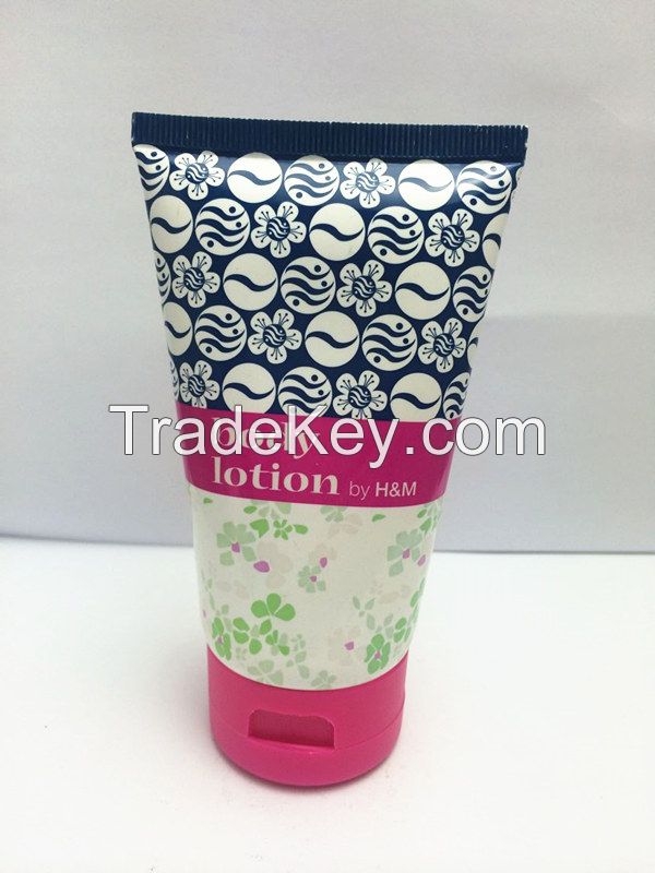 hand and body lotion packaging tube