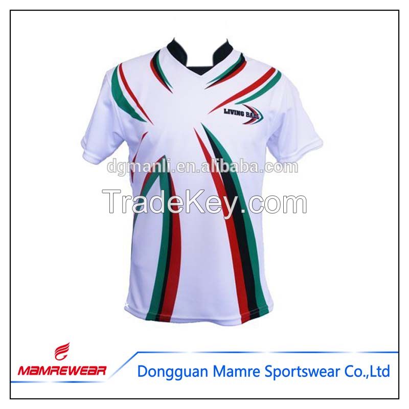 2017 Free Hot Design Style Professional Printed Rugby Jersey With Low Price Forsale Sportsuits