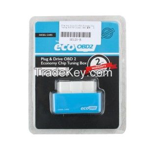 Plug and Drive EcoOBD2 Economy Chip Tuning Box for Diesel Cars 15% Fuel Save